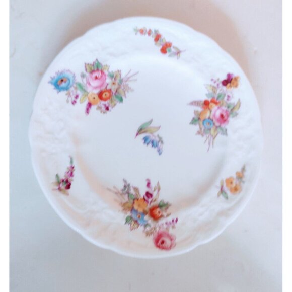 COALPORT SEVRES GROUP PATTERN EMBOSSED Bread & Butter Plates (set of 6)   5 1/2" - Picture 8 of 16